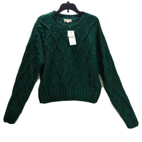 Ultra Flirt Juniors' Cable-Knit Sweater Size Small - Picture 12 of 13